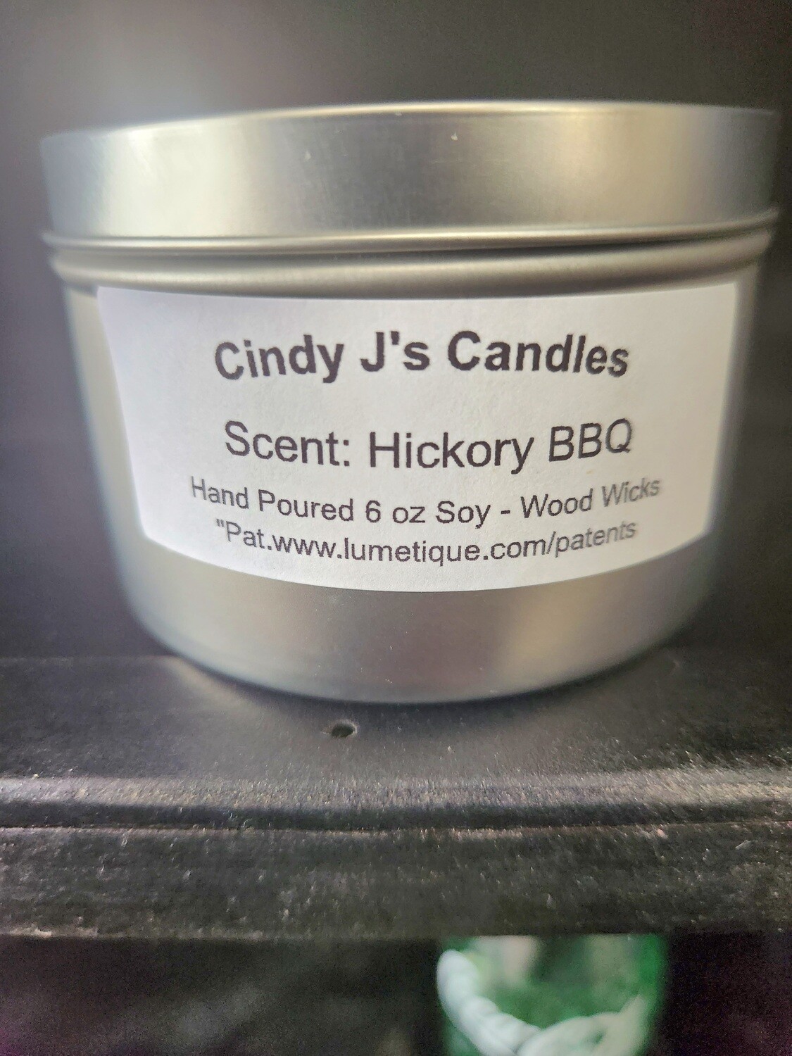 Soy Candle Hickory BBQ 6 oz. 