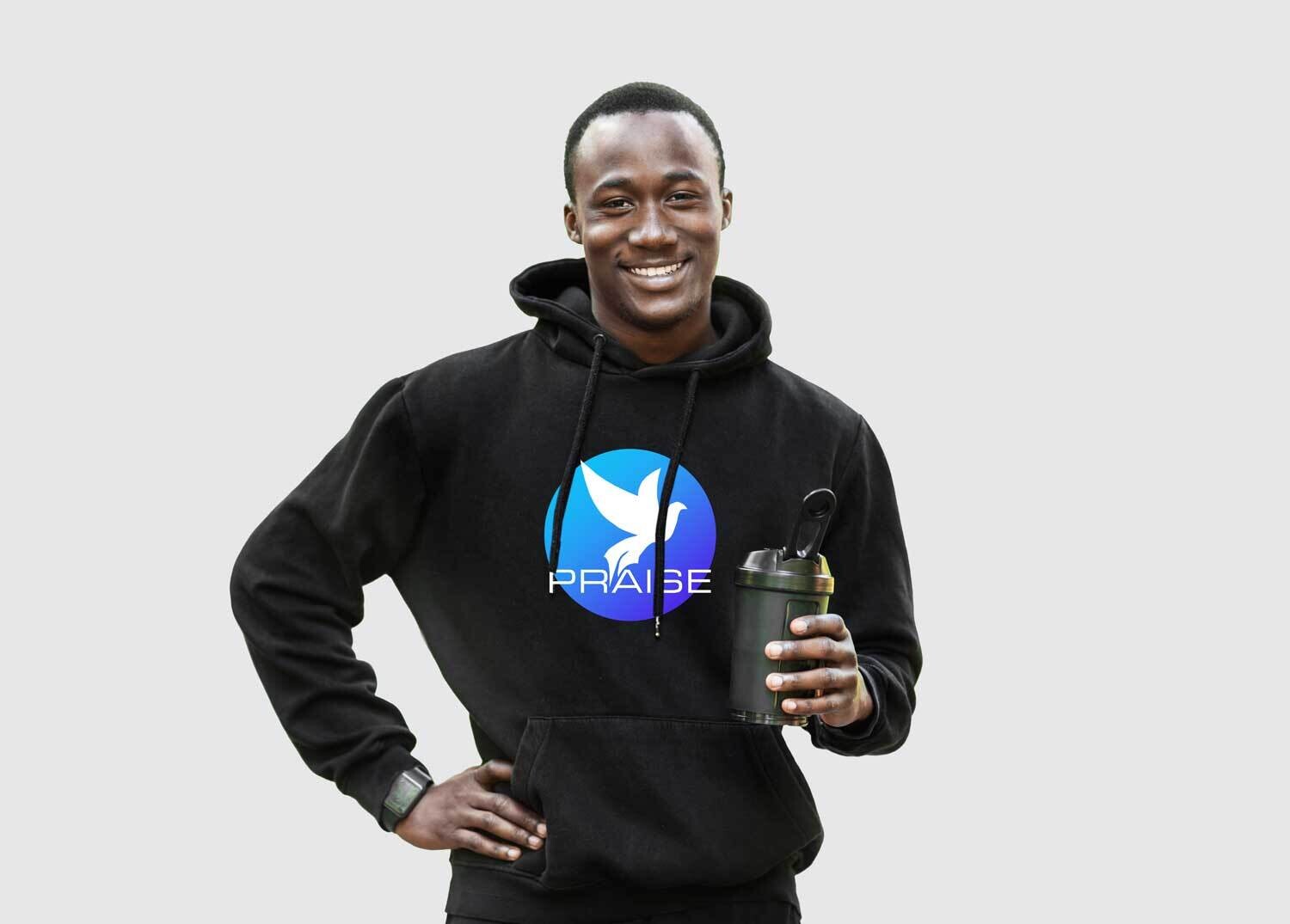 Men's Hoodie "Praise Fellowship Church."