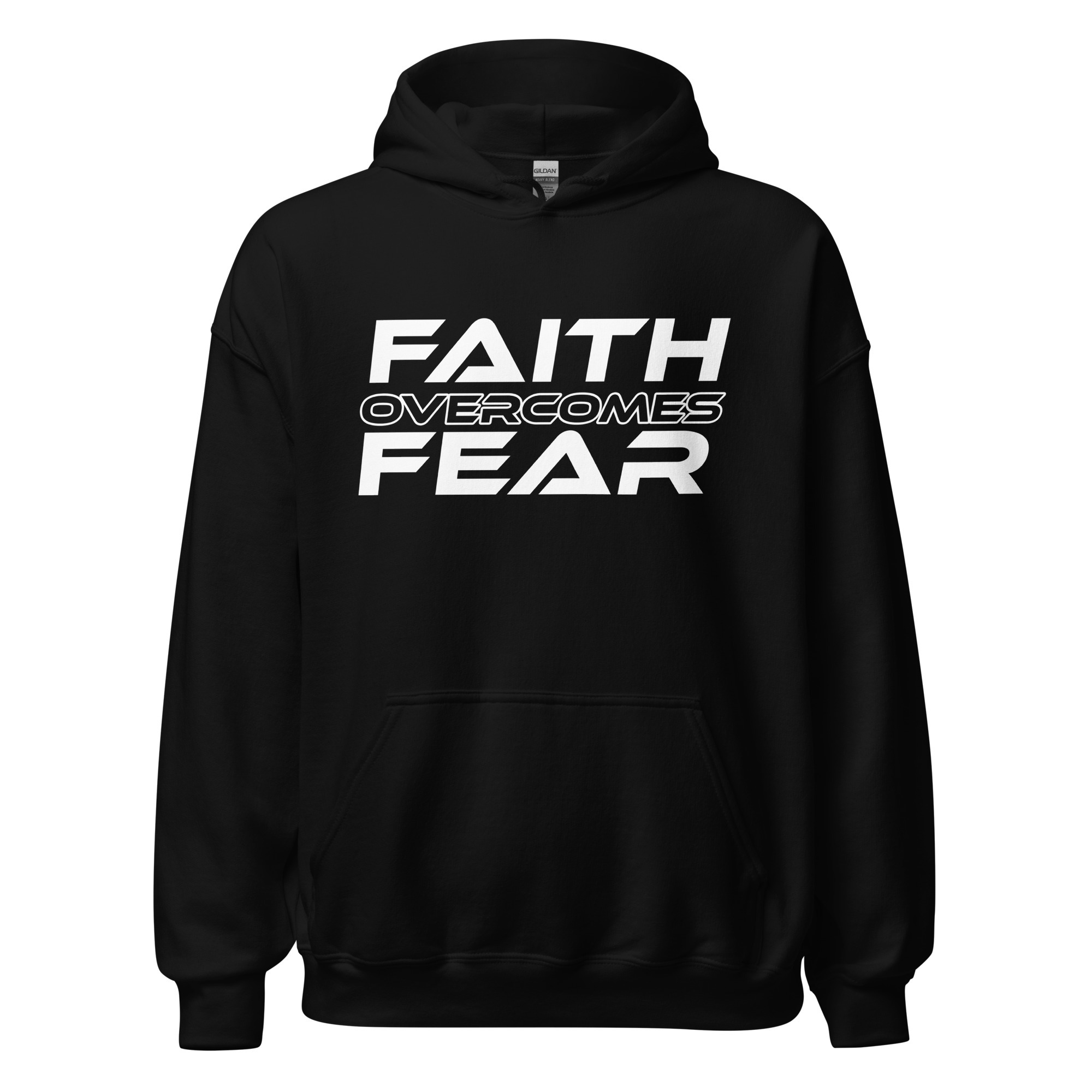 Faith Overcomes Fear Hoodie