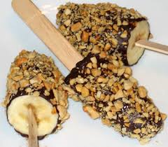 Chocolate Covered Banana&#39;s With Nuts