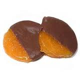Apricots Covered With Chocolate