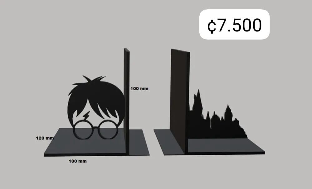 Bookstand temático de Harry Potter (Hogwarts y Harry)