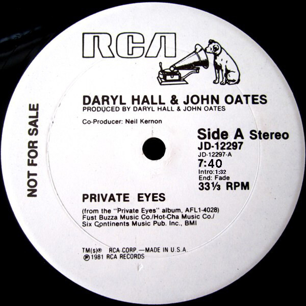 Digital Download. Private eyes (Paul Simpson Special 12&quot; Mix) 44.1k/24bit wav 7:40