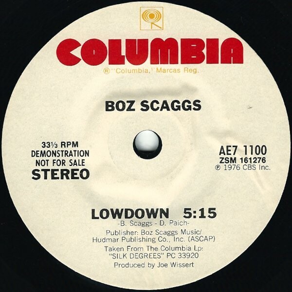 Digital Download. Lowdown (Paul Simpson Mix 3) 5:15 (96k/24bit wav)