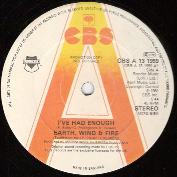 Digital Download. I&#39;ve had enough (Paul Simpson Special 12&quot; Fire) 5:44 (96k/24bit wav)