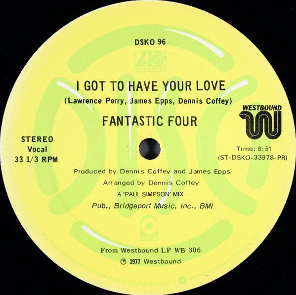 Digital Download. I got to have your love (Paul Simpson Re-edit) (96k/24bit wav) 6:51