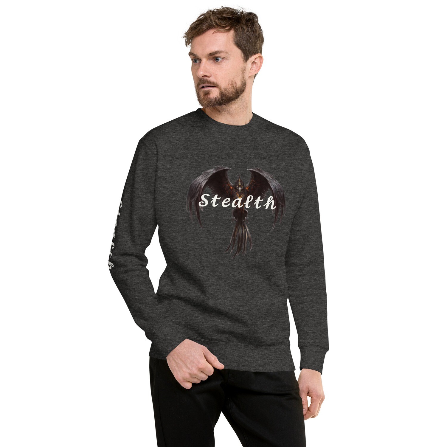 Stealth Phoenix Sweatshirt-Gym Pump Cover