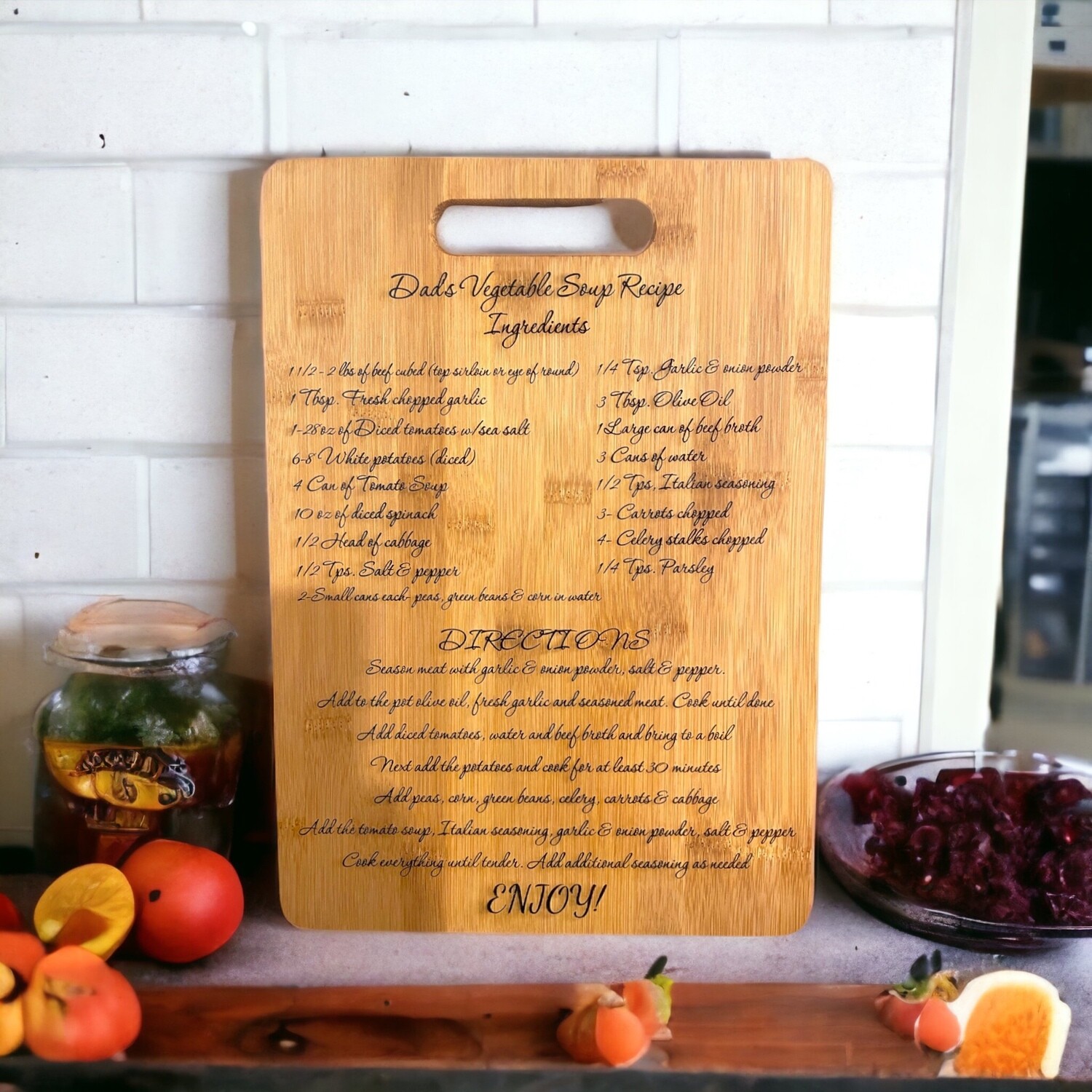 Personalized Cutting Board