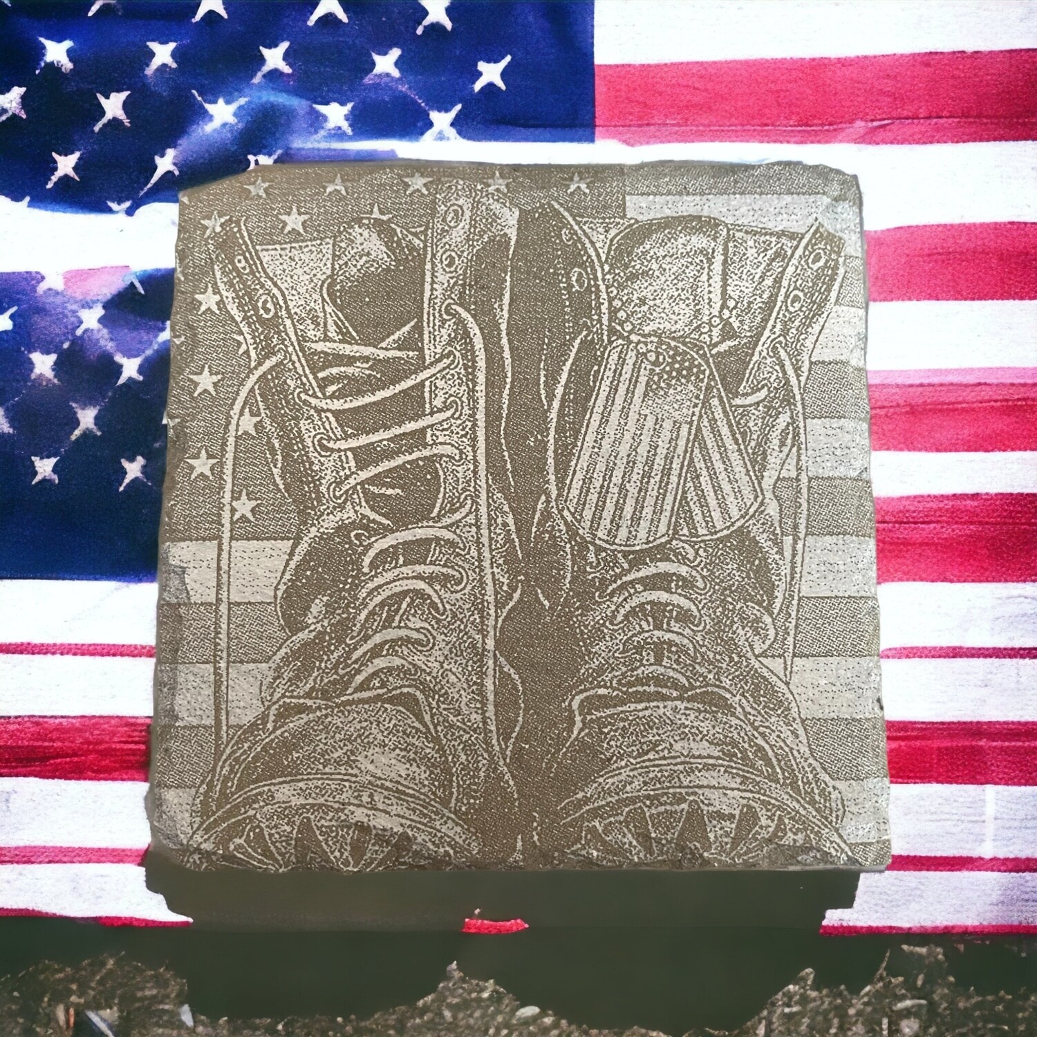 Salute to Service Slate Coasters