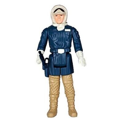 Star Wars The Empire Strikes Back Han Solo Hoth Kenner Jumbo Action Figure