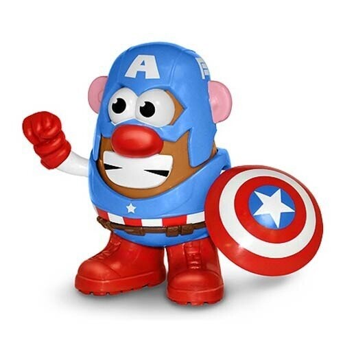 Marvel Captain America MR. Potato Action Figure