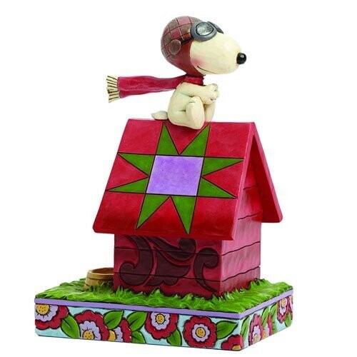 Peanuts Tradition Snoopy Flying Ace Jim Shore Statue