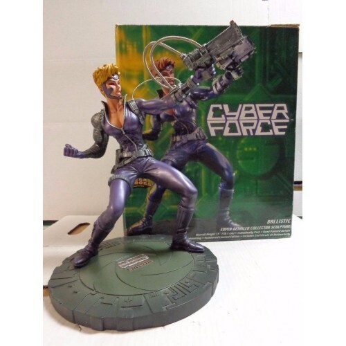 Cyber Force Ballistic 15 Inch Limited Edition Mega Heroes Statue