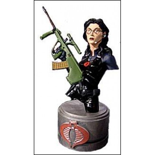 G.I. Joe Baroness Black Suit Limited Edition Resin Bust