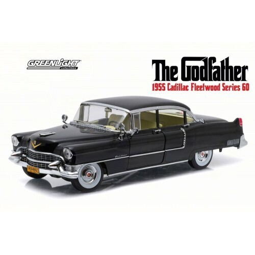 The Godfather1955 Cadillac Fleetwood Series 60 1/18 Scale Die Cast Vehicles