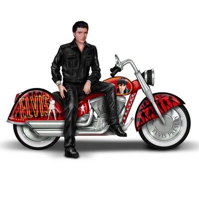 Elvis Presley Riding With The King Limited Edition Statue