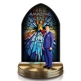 Elvis Presley The Gospel Truth Sculpture Collection Amazing Grace With Music Statue