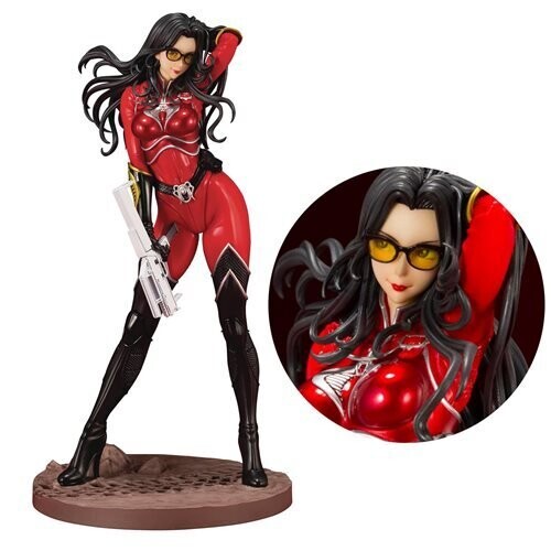 Statue G.I. Joe La Baronesse Crimson Strike Team Bishoujo