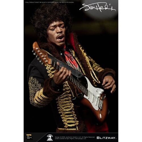 Figurine d'Action Jimi Hendrix Premium UMS Échelle 1/6