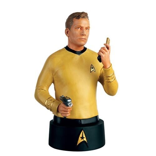 Star Trek Original TV Series Captain Kirk With Collector Magazine Bust