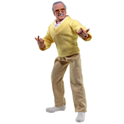 Figurine d'Action Marvel Comics Stan Lee Mains Toiles d'Araignée 8 Pouces Mego