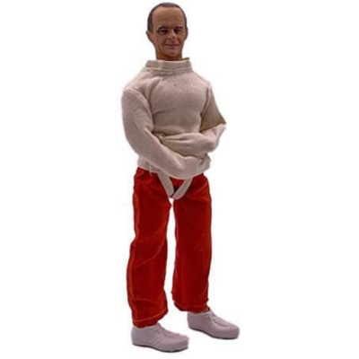 The Silence of the Lambs Hannibal Lecter Straight Jacket8 Inch Mego Horror Action Figure