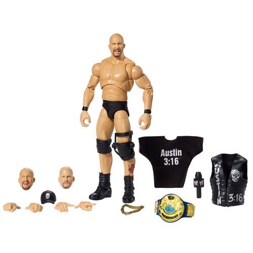 Figurine d&#39;Action WWE Edition Ultime Stone Cold Steve Austin Wave 9