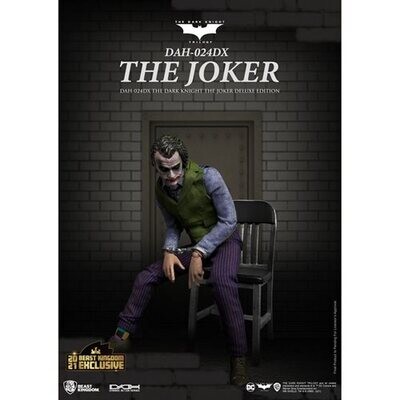 DC Comics Batman The Dark Knight Joker DAH-024DX Dynamic 8-Action Heroes Deluxe Version Action Figure