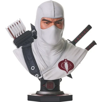 Buste Légendes en 3D G.I. Joe Cobra Storm Shadow Échelle 1/2 Édition Limitée