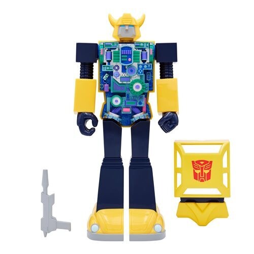 Transformers Bumblebee Super Cyborg Vinyl Full Color Action Figure