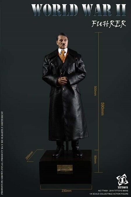 Hall of Fame Series Adolf Hitler WWII Head of State Mustache tit