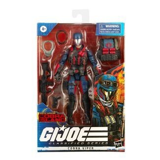 Figurine d'Action G.I. Joe Classified Series #22 6 Pouces Cobra Viper Special Mission: Cobra Island Target Exclusif