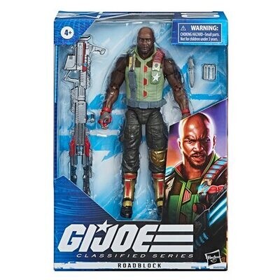 G.I. Joe Classified Series #1 6 Inch Roadblock Action Figure