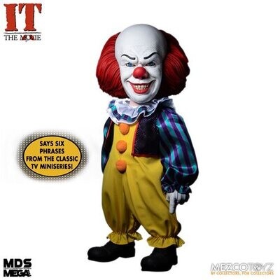 IT (1990): Talking Pennywise Mega Scale 15 Inch Action Figure