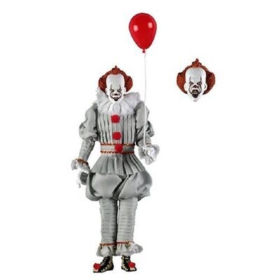 IT 2017 Pennywise Stephen King 8 Inch Clothed Action Figure
