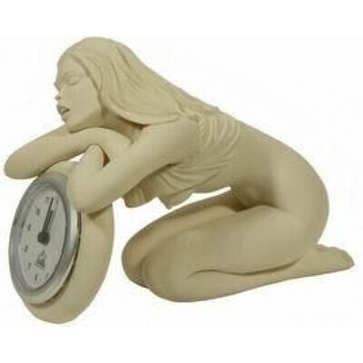 Statue Milo Manara Horloge 3D Modèle Ivory BD Érotique Édition Limitée Démons et Merveilles