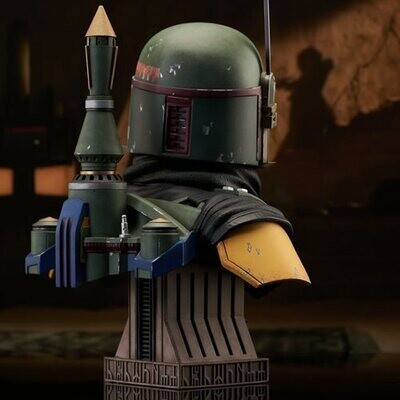 Star Wars: The Mandalorian Boba Fett Legends in 3D 1/2 Scale Limited Edition Bust