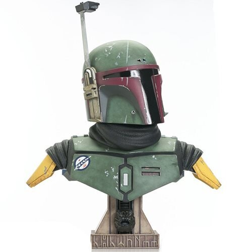Star Wars: The Mandalorian Boba Fett Legends in 3D 1/2 Scale Limited Edition Bust