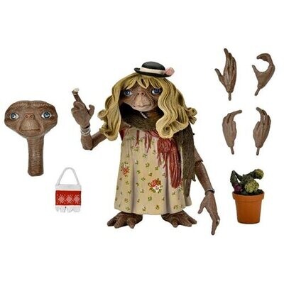 E.T. The Extra-Terrestrial 40th Anniversary  Dress Up 7 inch Ultimate Action Figure
