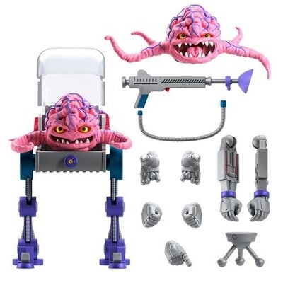 Figurine d'Action Ultime Les Tortues Ninja Krang 7 Pouces