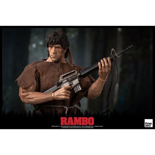 Rambo First Blood John Rambo  Sylvester Stallone 1/6 Scale Action Figure