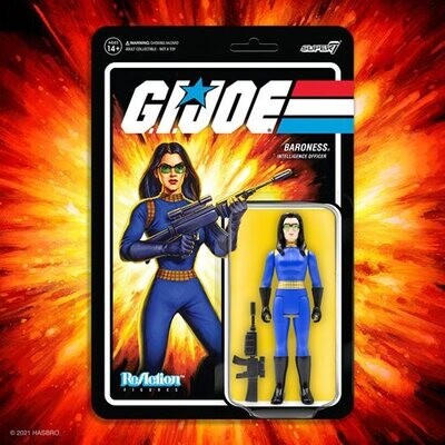 G.I. Joe Baroness 3 3/4 Inch ReAction Figure