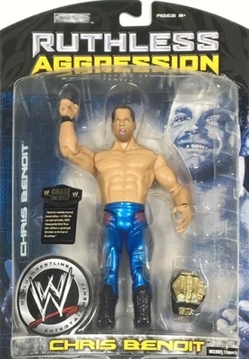 WWE 2007 Jakks Pacific Ruthless Aggression Series 26 Chris BenoitAction Figure