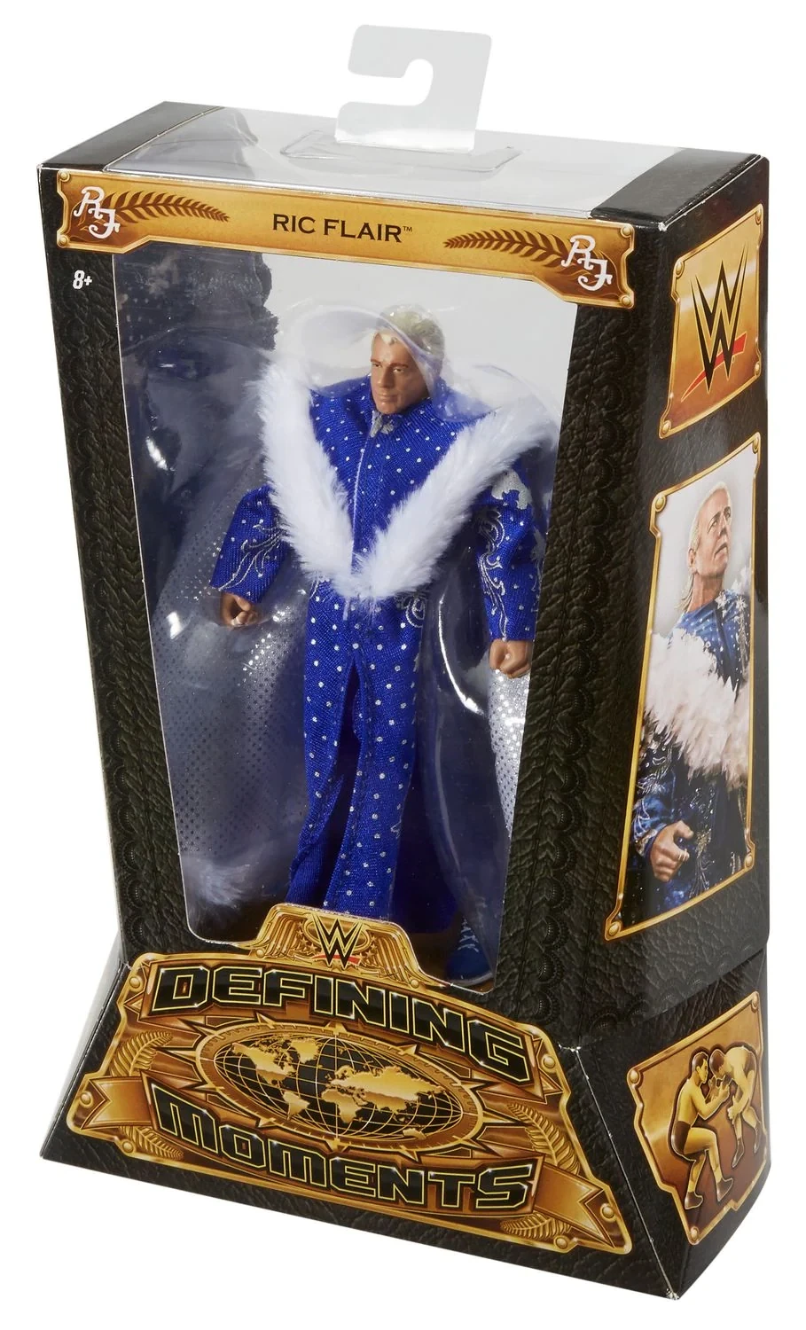 WWE 2016 Mattel Elite Collection Defining Moments Series 6 Ric Flair Retirement Match, With Robe Closed Action Figure