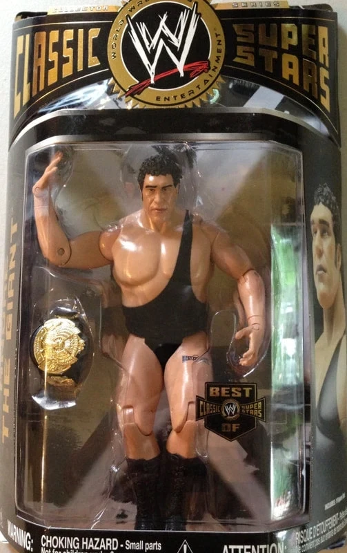 WWE 2008 Jakks Pacific Best of Classic Superstars Series 1 Andre the Giant Action Figure