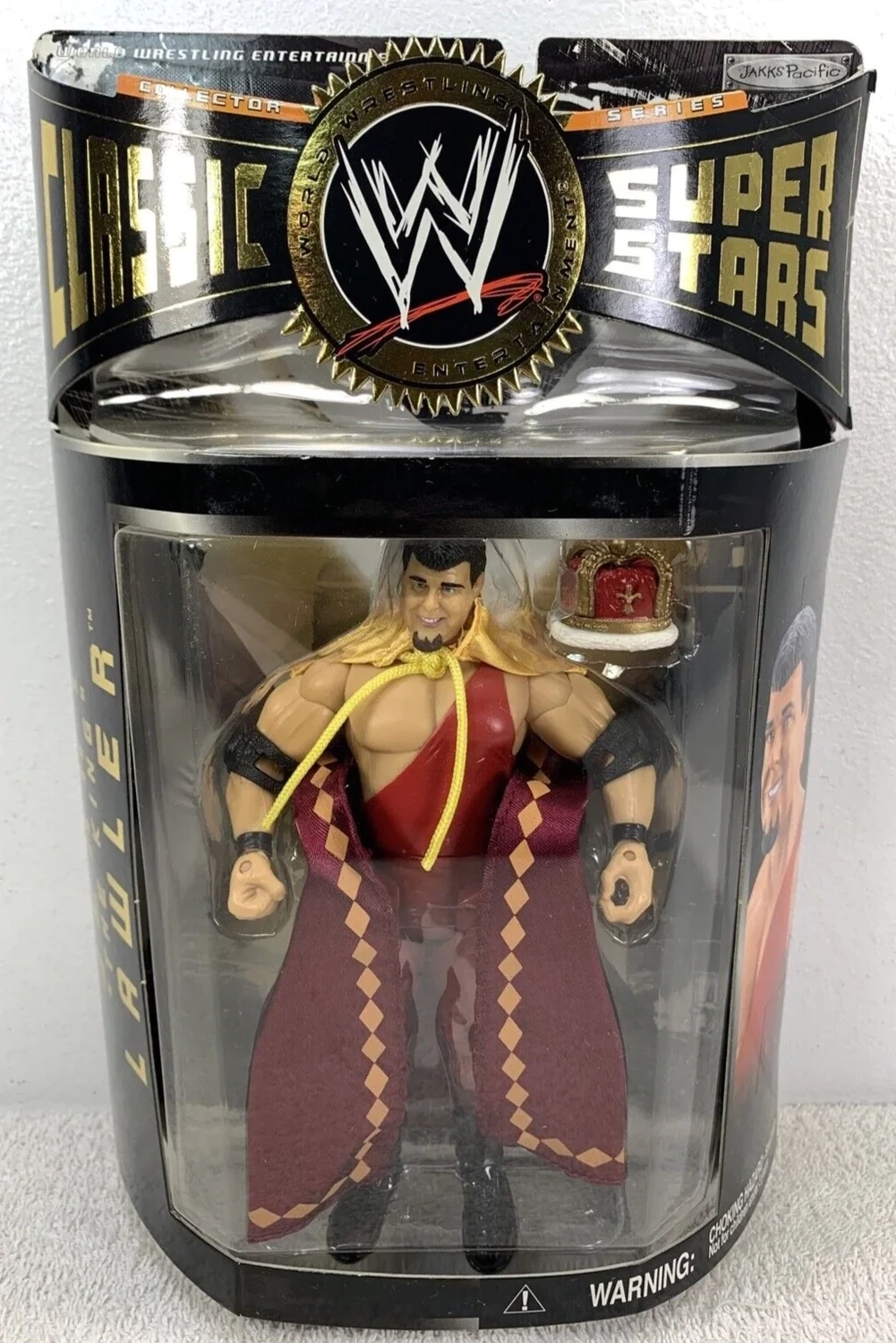 Figurine d'Action WWE 2005 Jakks Pacific Classic Superstars Series 8 Jerry "The King" Lawler