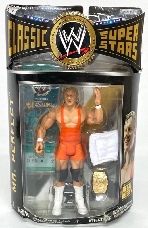 Figurine d&#39;Action WWE 2006 Jakks Pacific Classic Superstars Series 10 Mr. Perfect