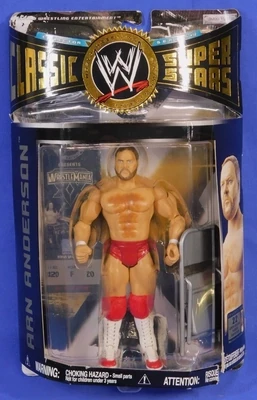 WWE 2006 Jakks Pacific Classic Superstars Series 12 Arn Anderson Signed Autographed Action Figure