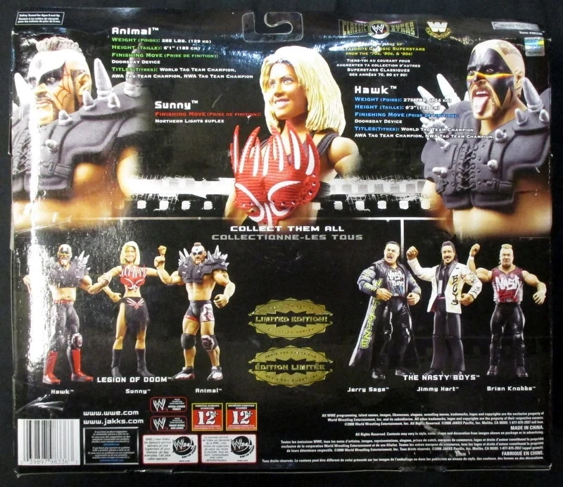 WWE 2009 Jakks Pacific Classic Superstars 3-Packs Series 11 Legion