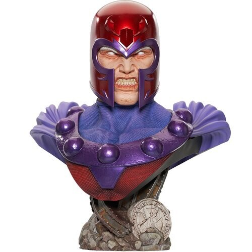 Buste Marvel Comics Légendes en 3D Magneto Échelle 1/2 Édition Limitée